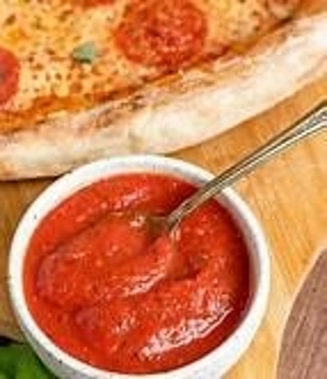 Extra Pizza Sauce.