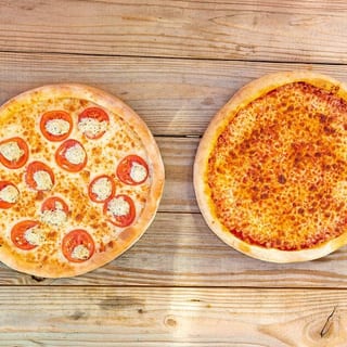 Large 16 inch Specialty Pizza, Medium Cheese Pizza