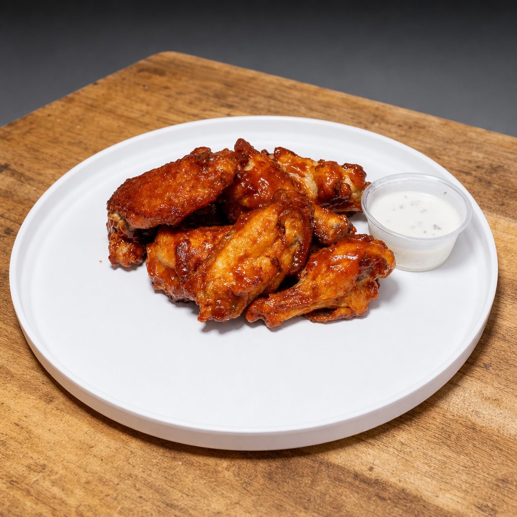 10 Chicken wings.