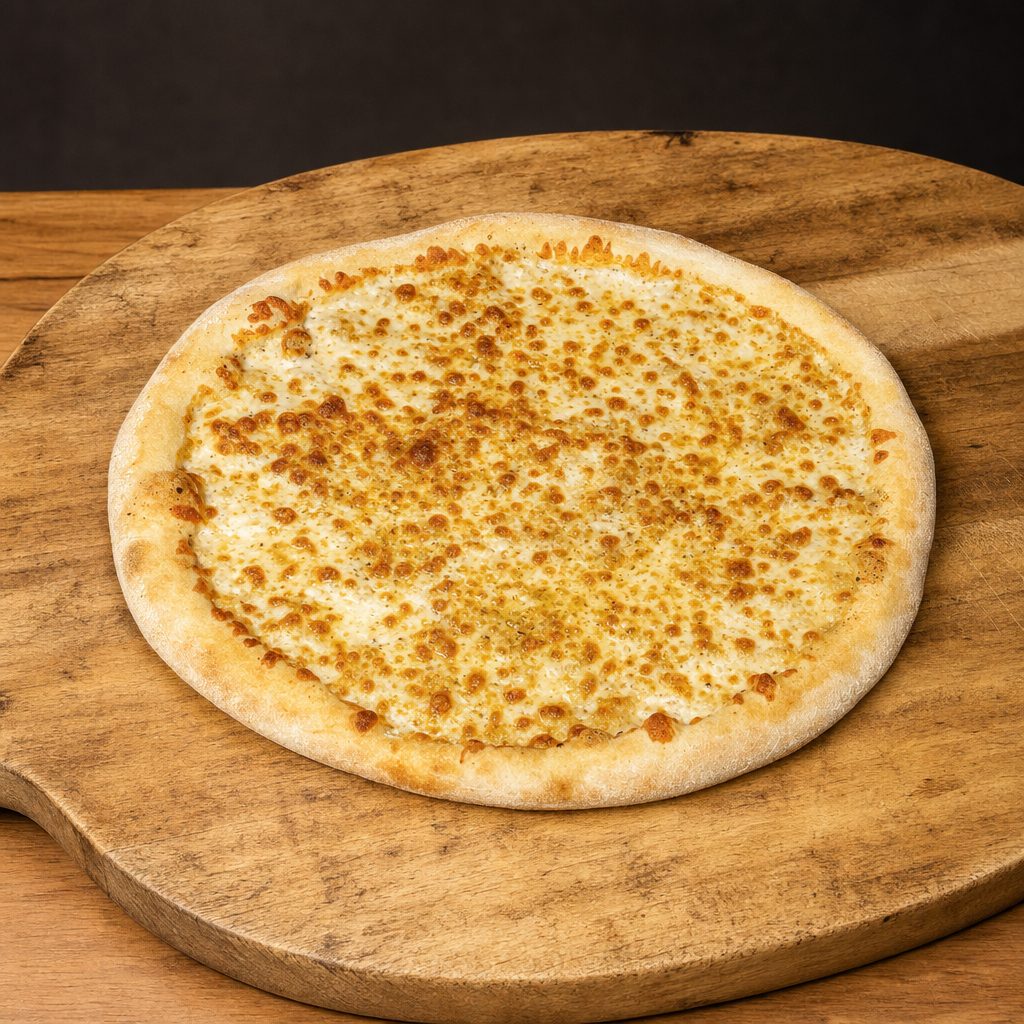 Lg Cheese Bread with Sauce.