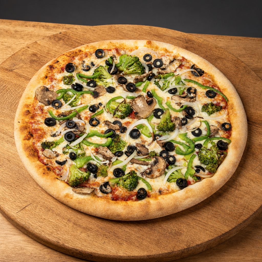 Large Veggie Lovers Pizza.