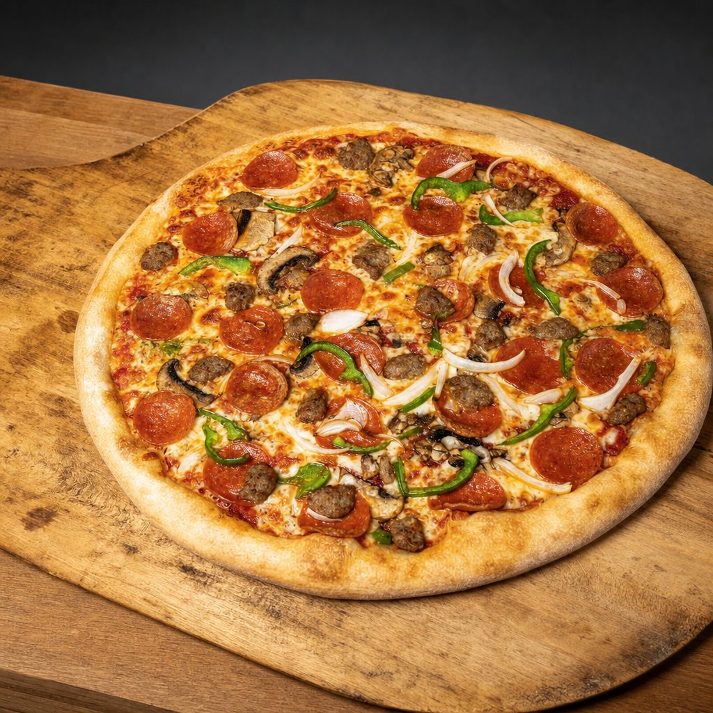Large The New Yorker Pizza.
